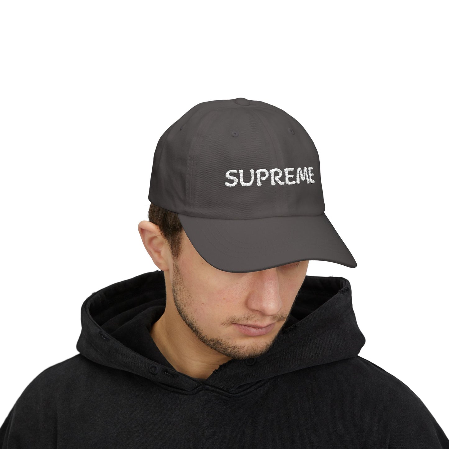 Dad Cap Streetwear Accessory - Adjustable Classic Supreme Hat for Him