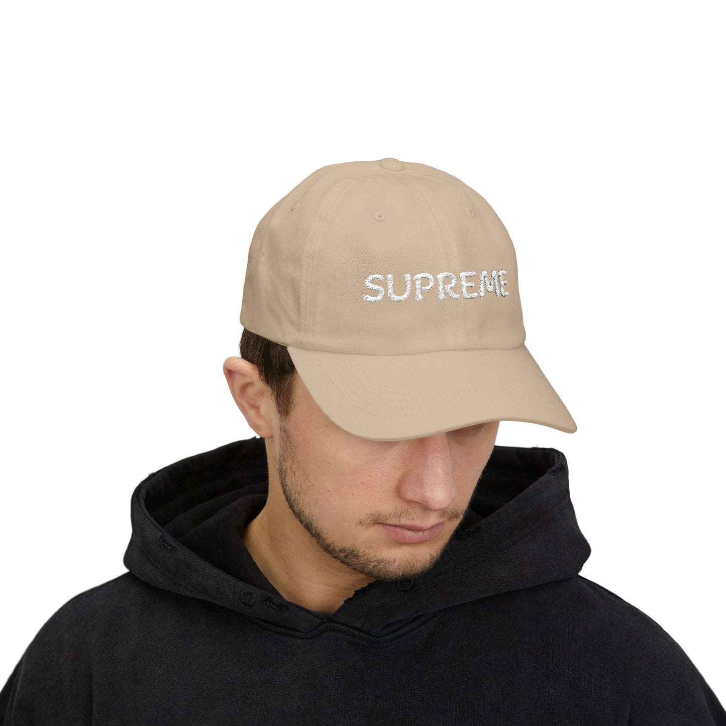 Dad Cap Streetwear Accessory - Adjustable Classic Supreme Hat for Him