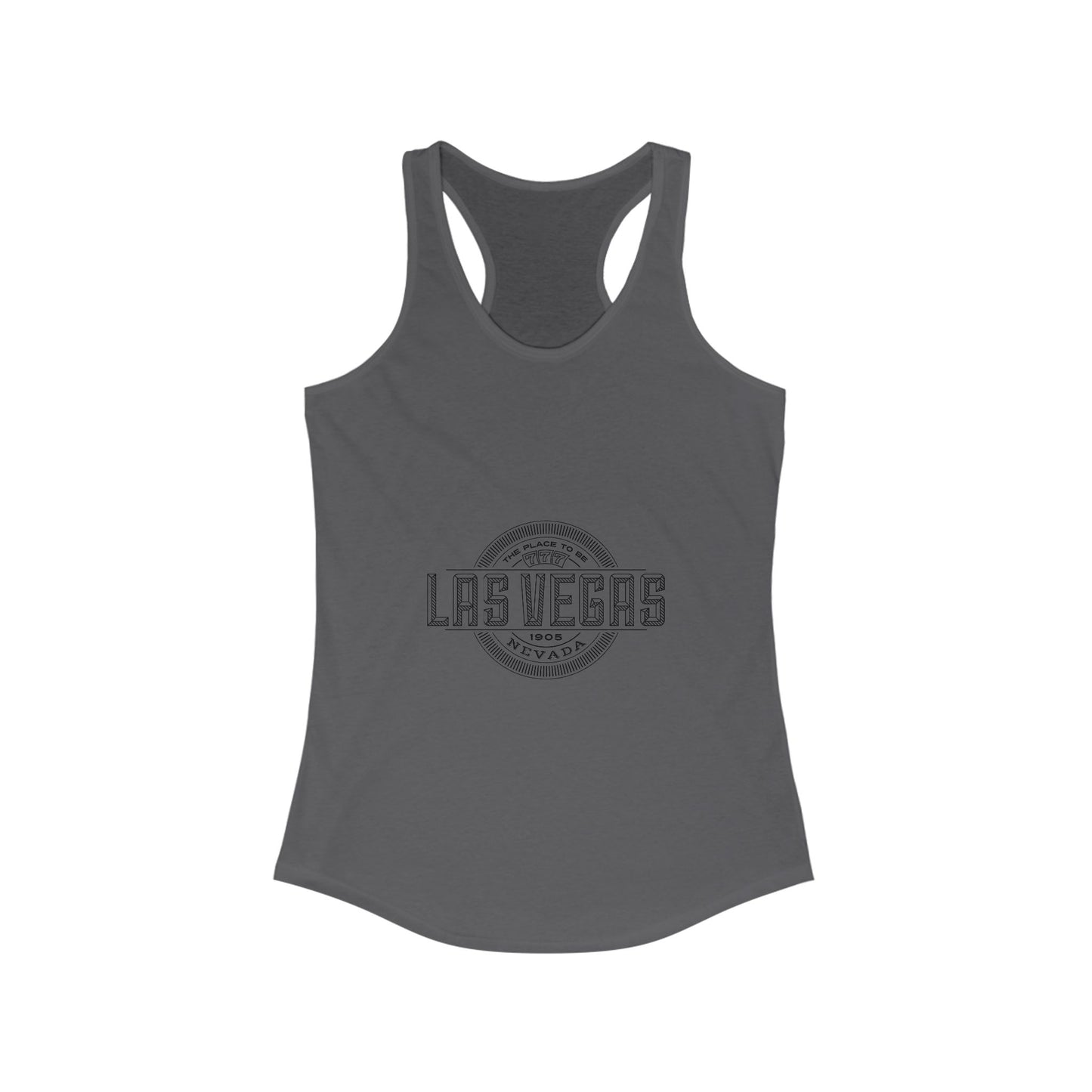 Women's Racerback Tank Top with Lab Medias Graphic