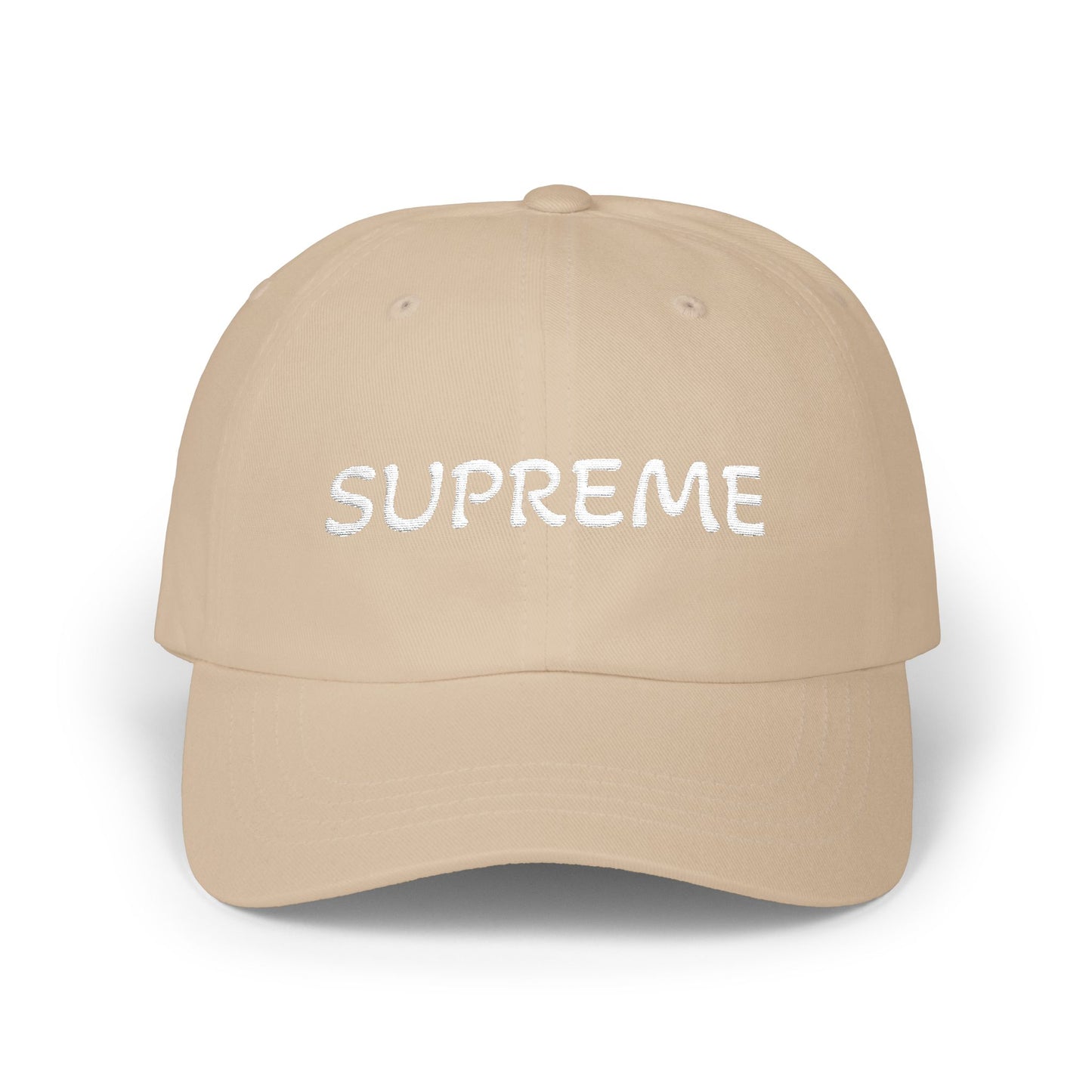 Dad Cap Streetwear Accessory - Adjustable Classic Supreme Hat for Him