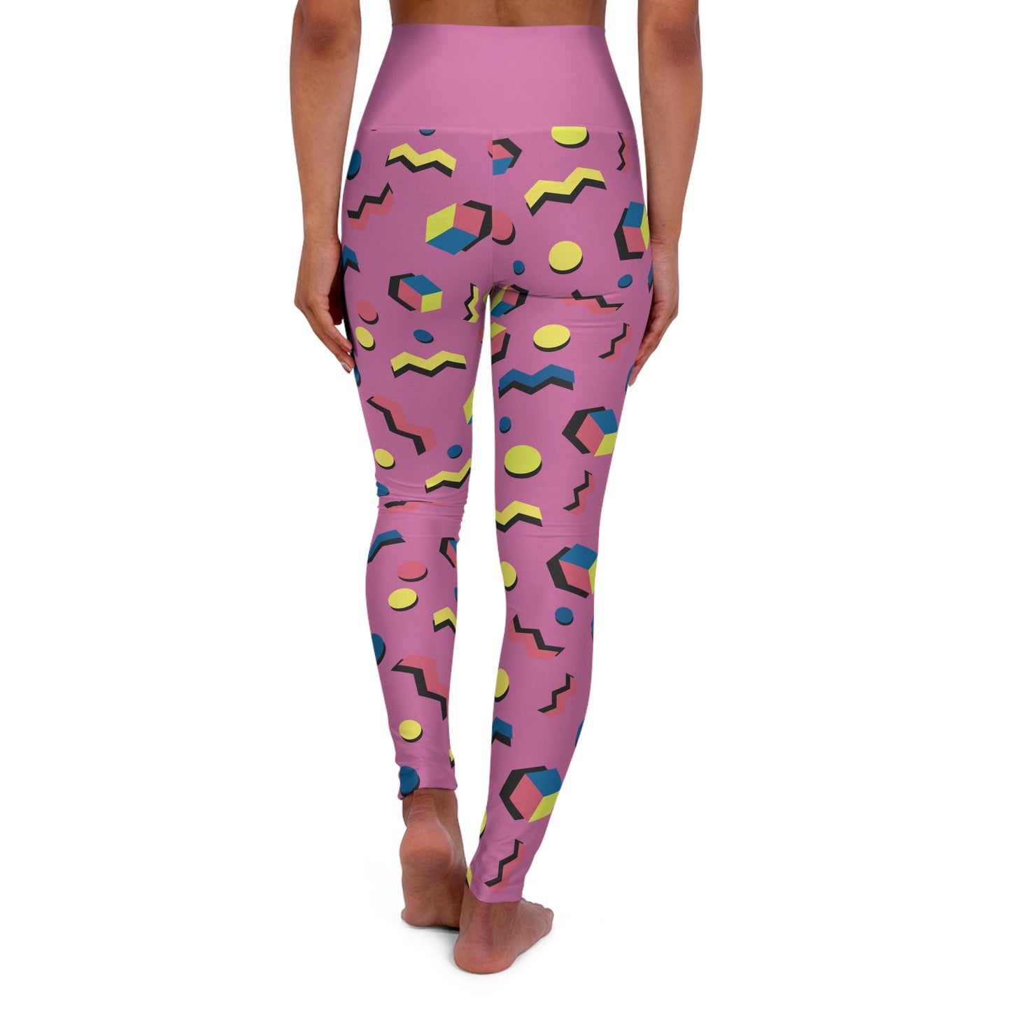 Vibrant High Waisted Yoga Leggings
