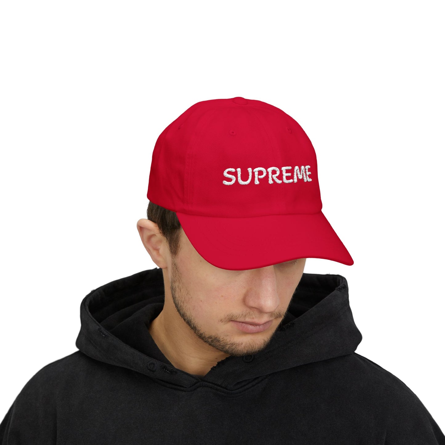 Dad Cap Streetwear Accessory - Adjustable Classic Supreme Hat for Him