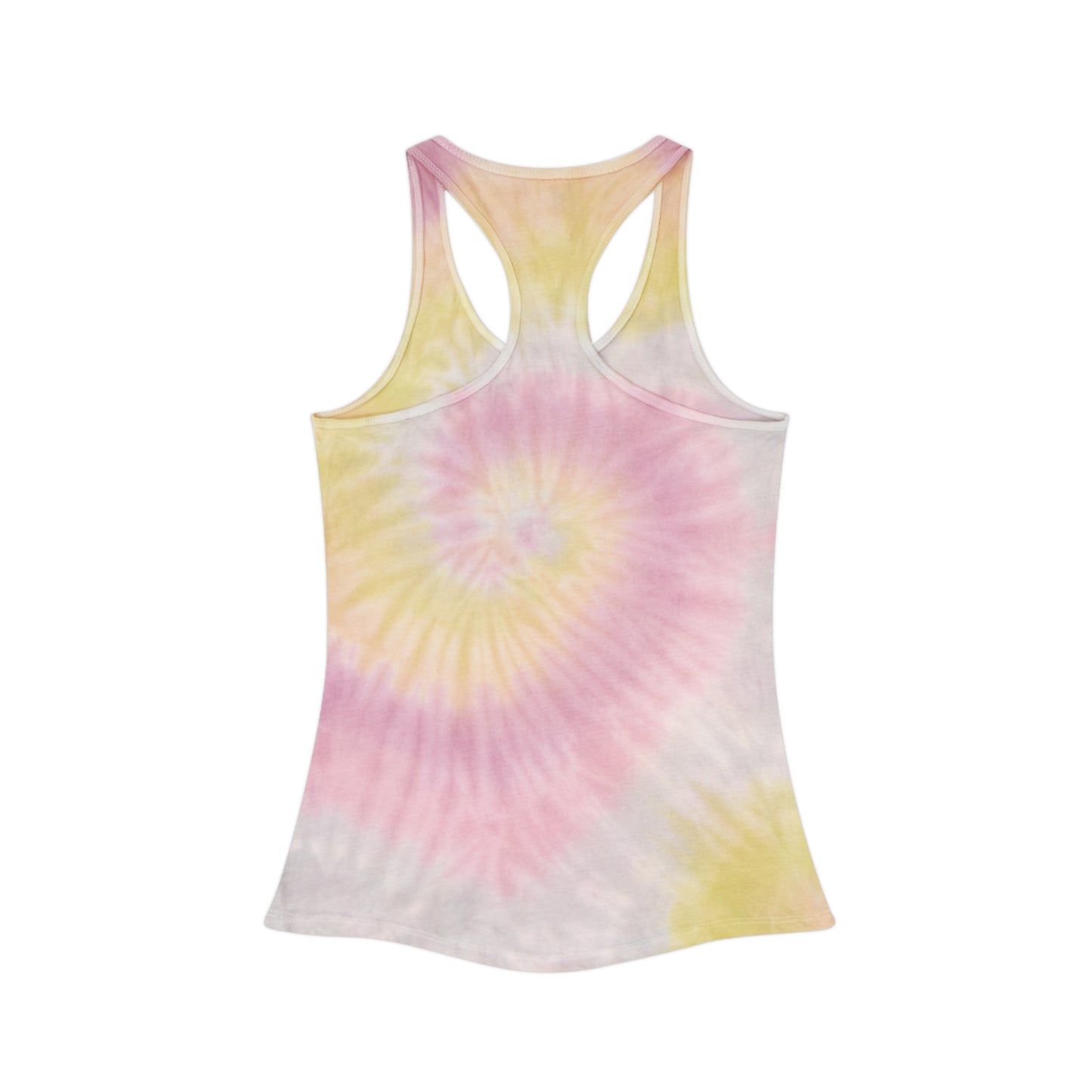 Surfing the Wave Tie Dye Racerback Tank Top, Summer Top, Beachwear, Festival Outfit, Workout Shirt, Gift for Surfers