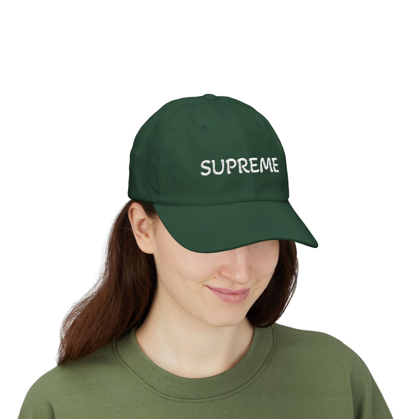 Dad Cap Streetwear Accessory - Adjustable Classic Supreme Hat for Him
