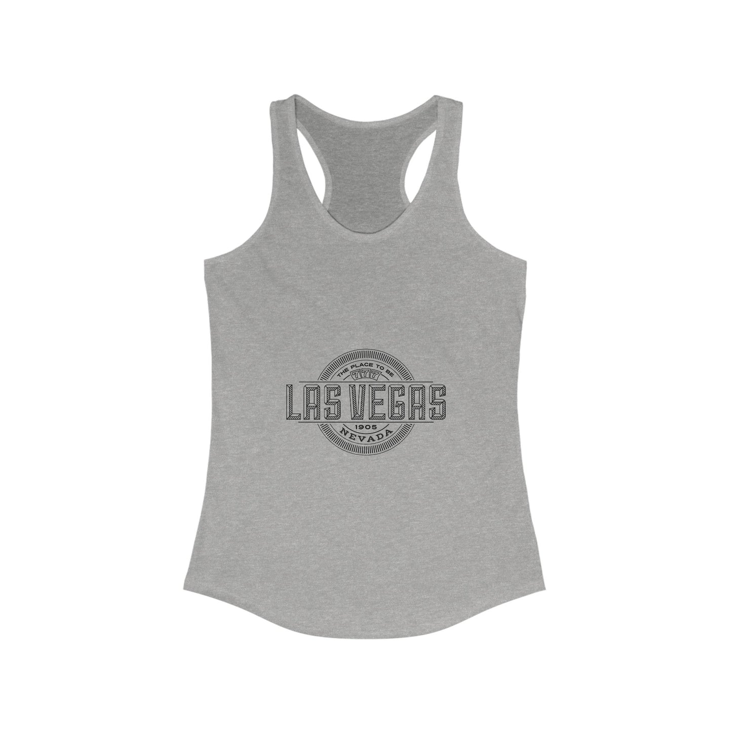 Women's Racerback Tank Top with Lab Medias Graphic