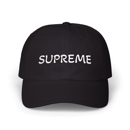 Dad Cap Streetwear Accessory - Adjustable Classic Supreme Hat for Him