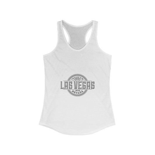 Women's Racerback Tank Top with Lab Medias Graphic