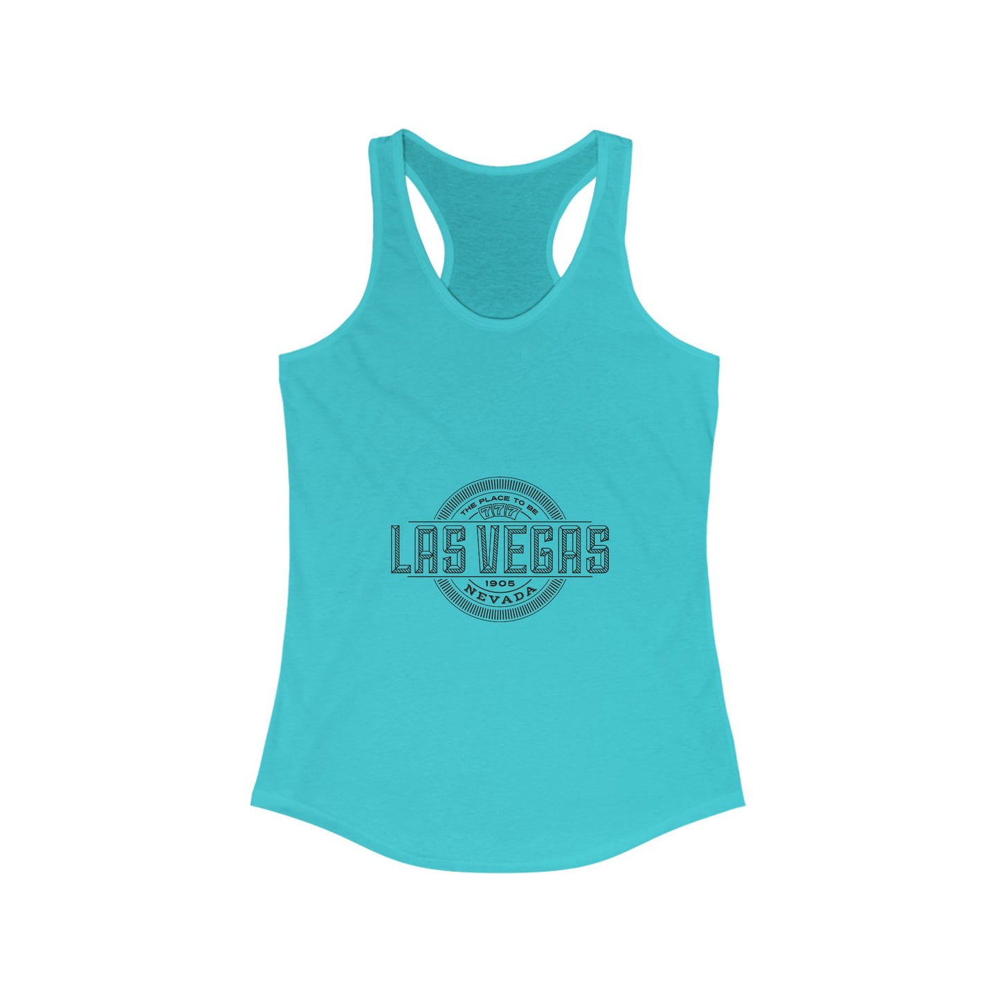 Women's Racerback Tank Top with Lab Medias Graphic