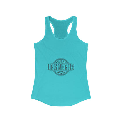 Women's Racerback Tank Top with Lab Medias Graphic