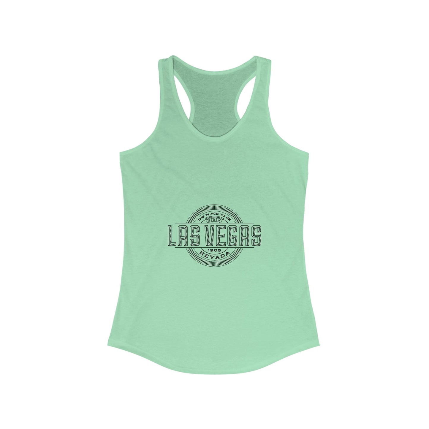 Women's Racerback Tank Top with Lab Medias Graphic