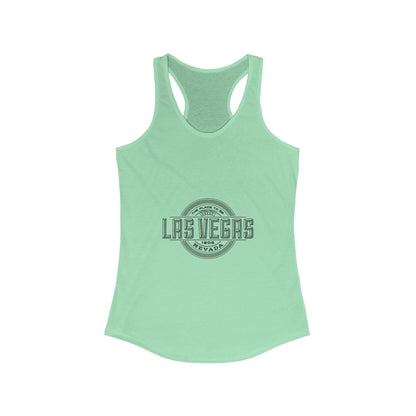 Women's Racerback Tank Top with Lab Medias Graphic