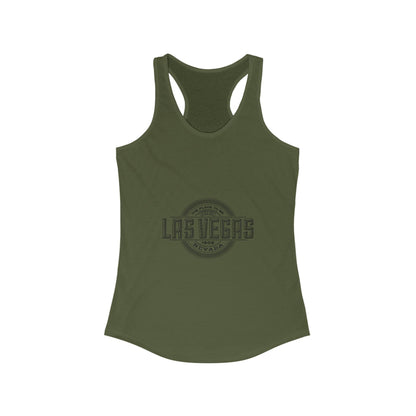 Women's Racerback Tank Top with Lab Medias Graphic