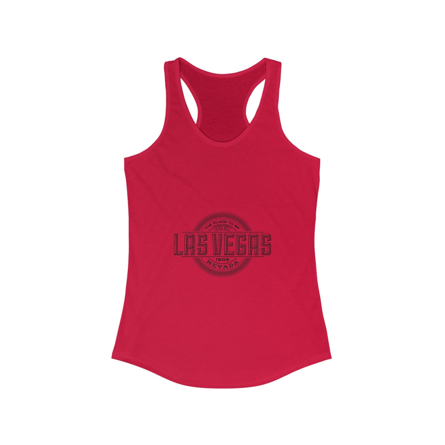 Women's Racerback Tank Top with Lab Medias Graphic