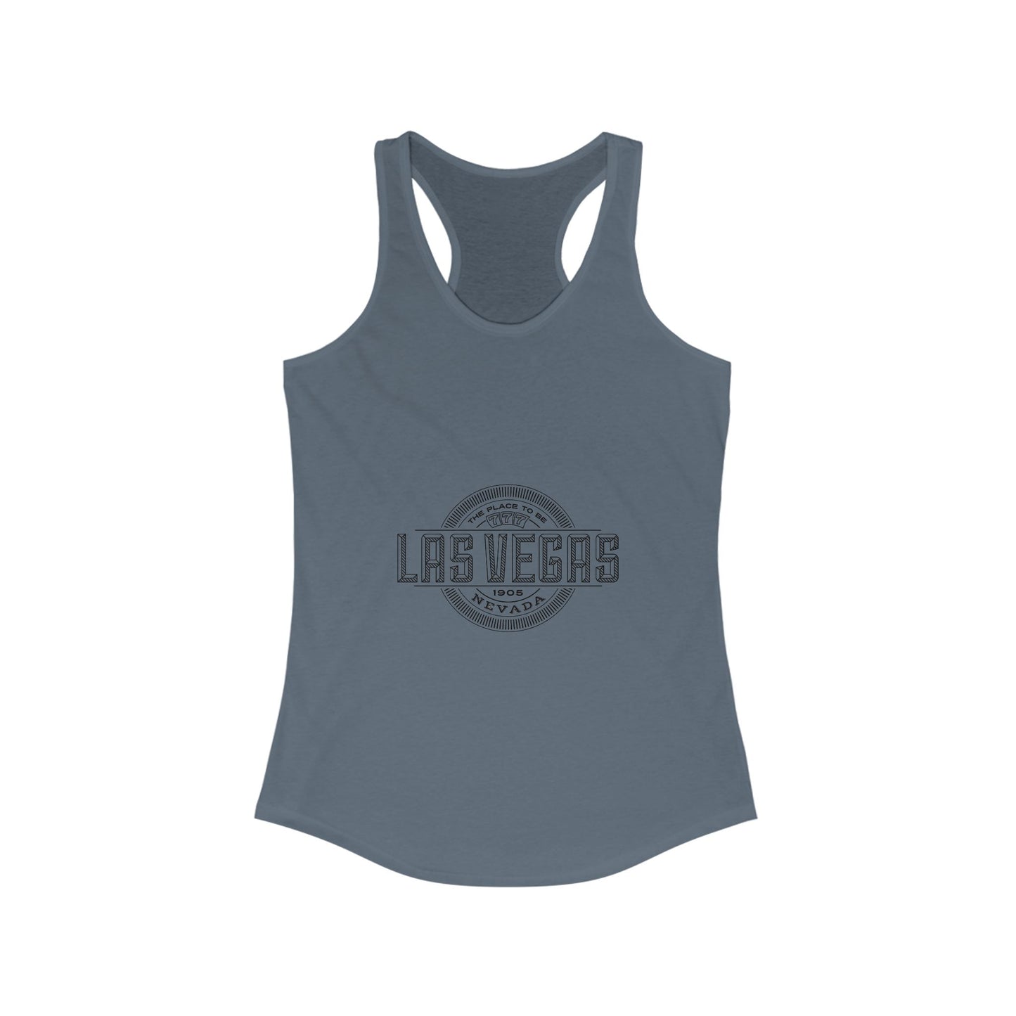 Women's Racerback Tank Top with Lab Medias Graphic