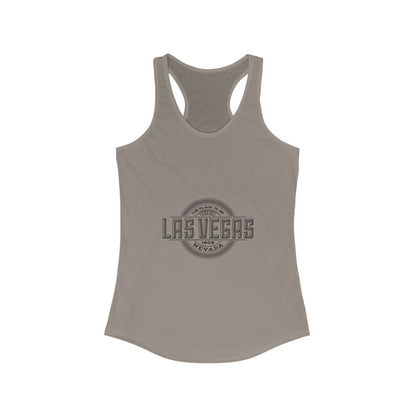 Women's Racerback Tank Top with Lab Medias Graphic