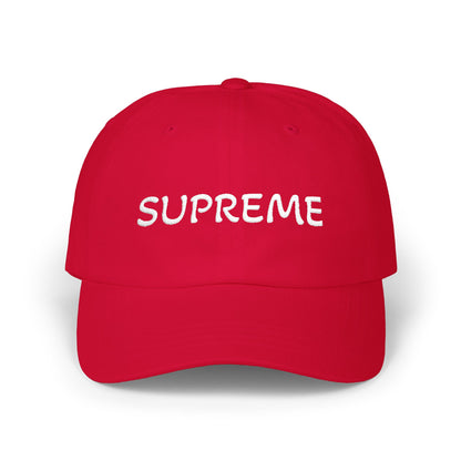Dad Cap Streetwear Accessory - Adjustable Classic Supreme Hat for Him