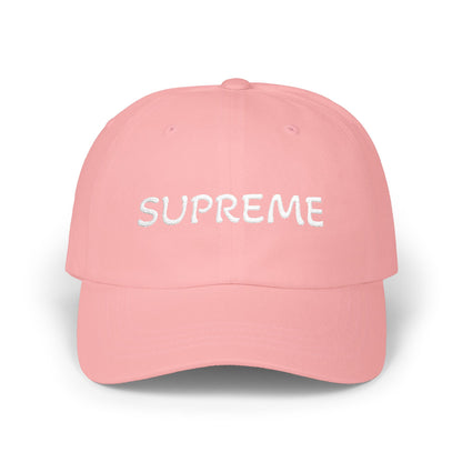 Dad Cap Streetwear Accessory - Adjustable Classic Supreme Hat for Him