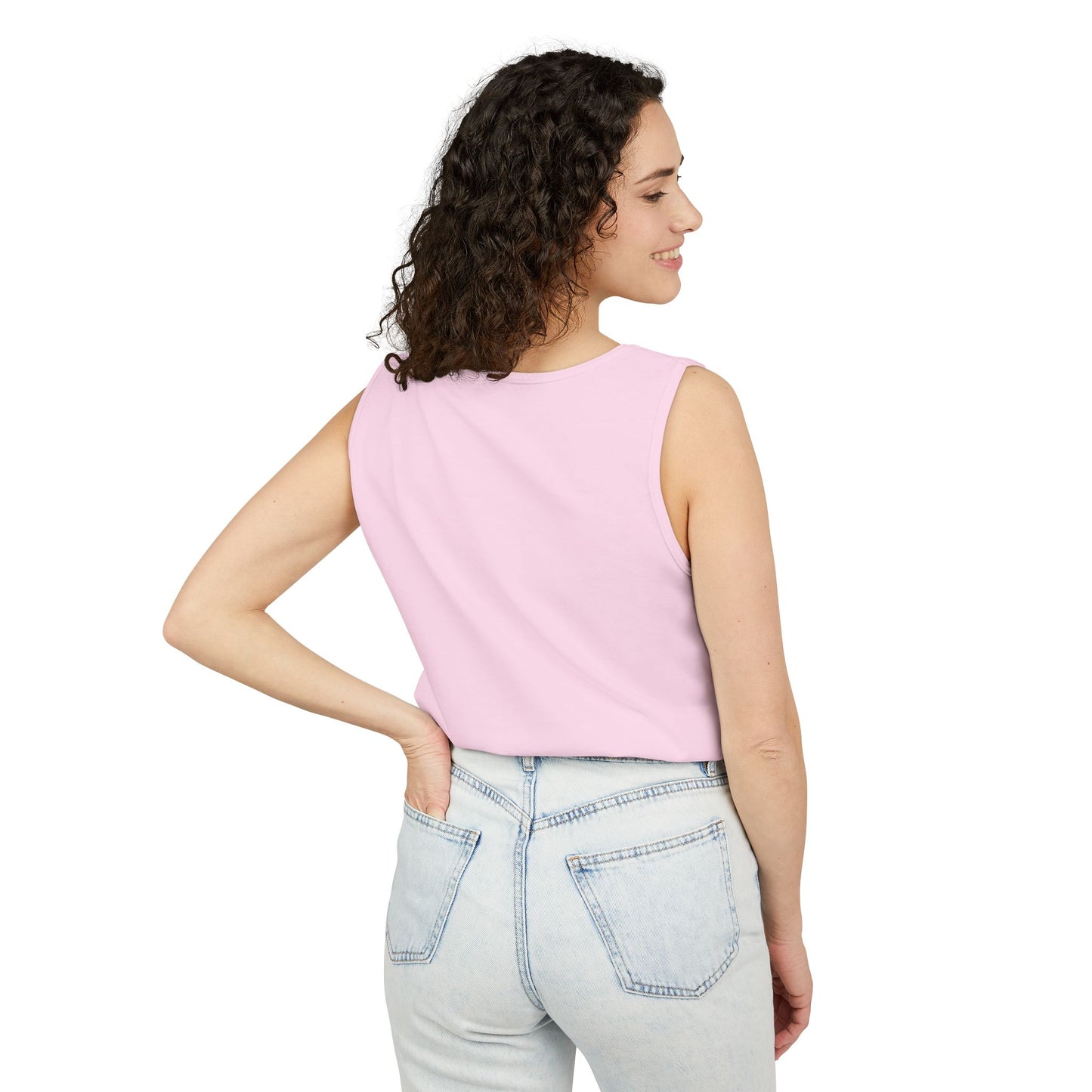 Sweet Dreams Tank Top | Unisex Garment-Dyed Sleepwear, Relaxation Wear, Gift for Sleep Lovers, Lazy Days, Summer Vibe
