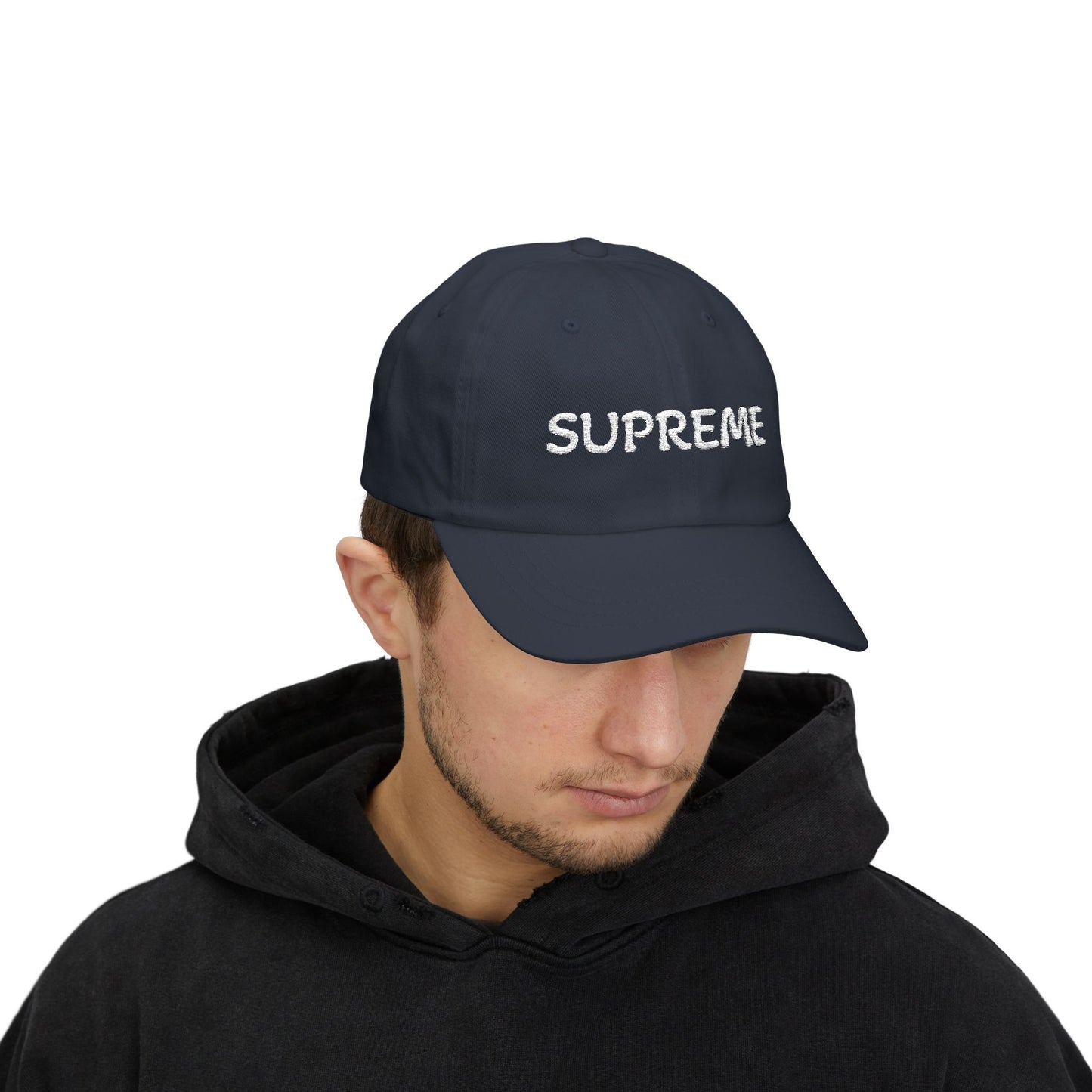 Dad Cap Streetwear Accessory - Adjustable Classic Supreme Hat for Him