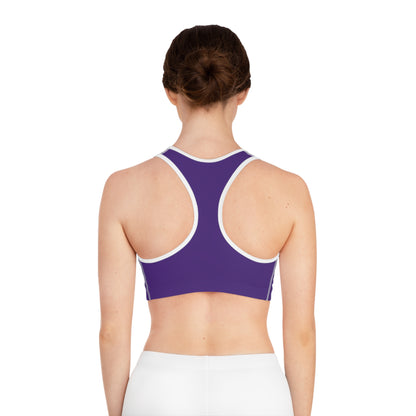 Vibrant Spiral Sports Bra for Women, Workout Top.