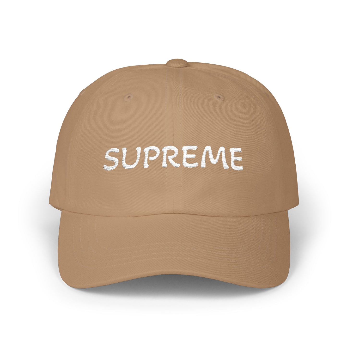 Dad Cap Streetwear Accessory - Adjustable Classic Supreme Hat for Him