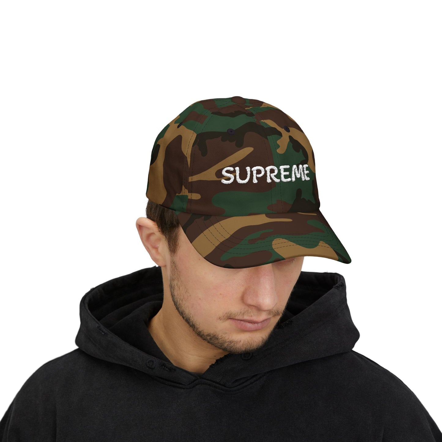 Dad Cap Streetwear Accessory - Adjustable Classic Supreme Hat for Him