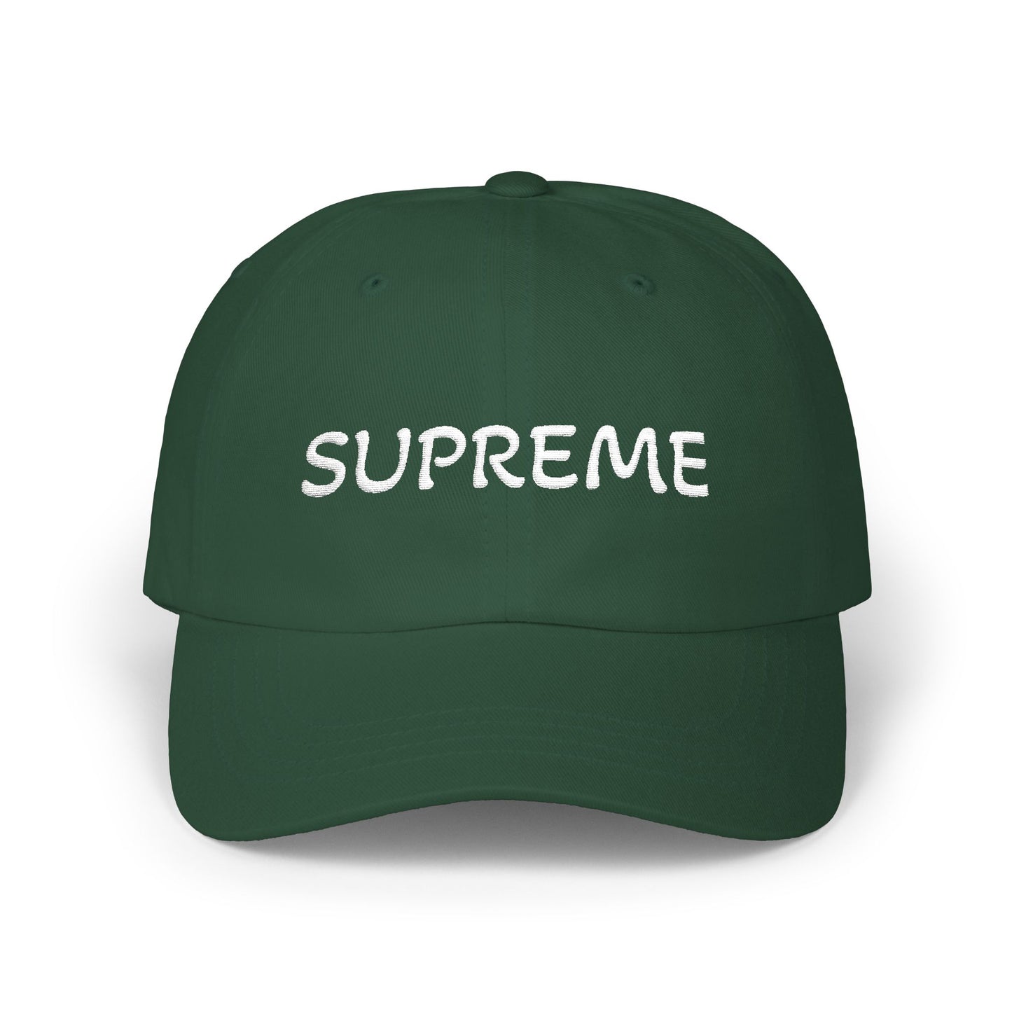 Dad Cap Streetwear Accessory - Adjustable Classic Supreme Hat for Him